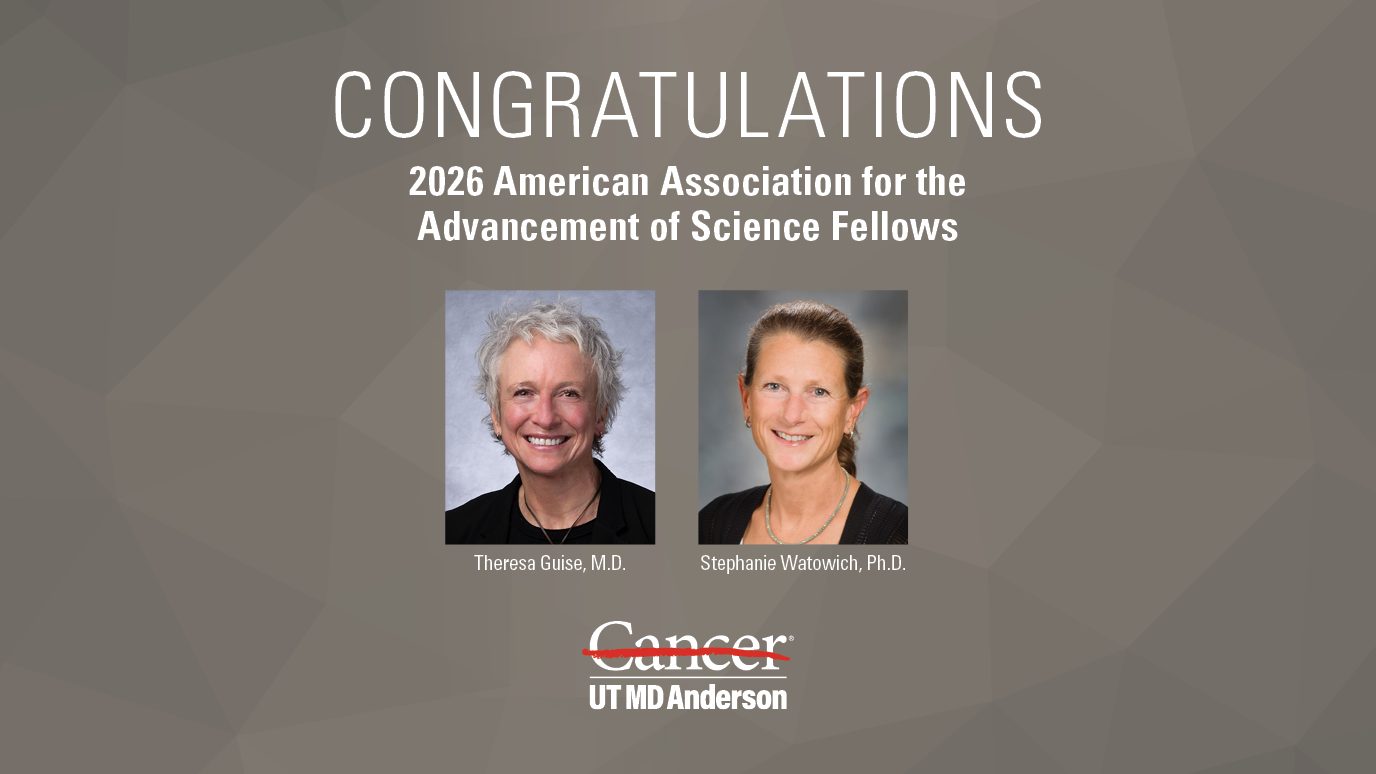 Theresa Guise, M.D. and Stephanie S. Watowich, Ph.D.