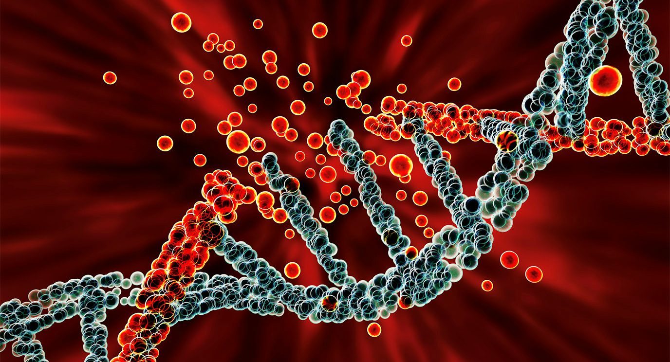 Illustration of DNA helix