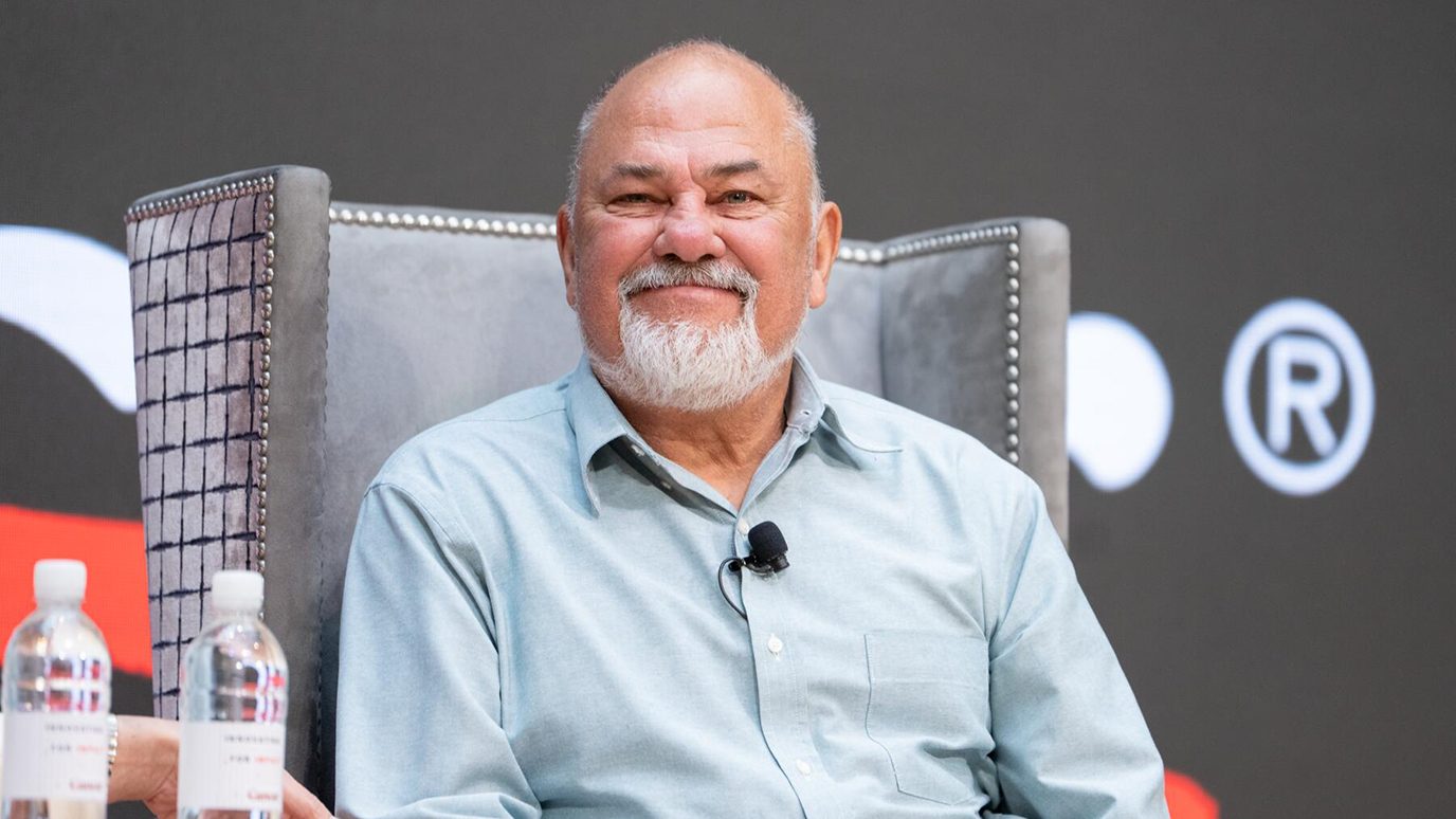 JC Cox at the launch of MD Anderson’s Institute for Cell Therapy Discovery & Innovation in November 2024