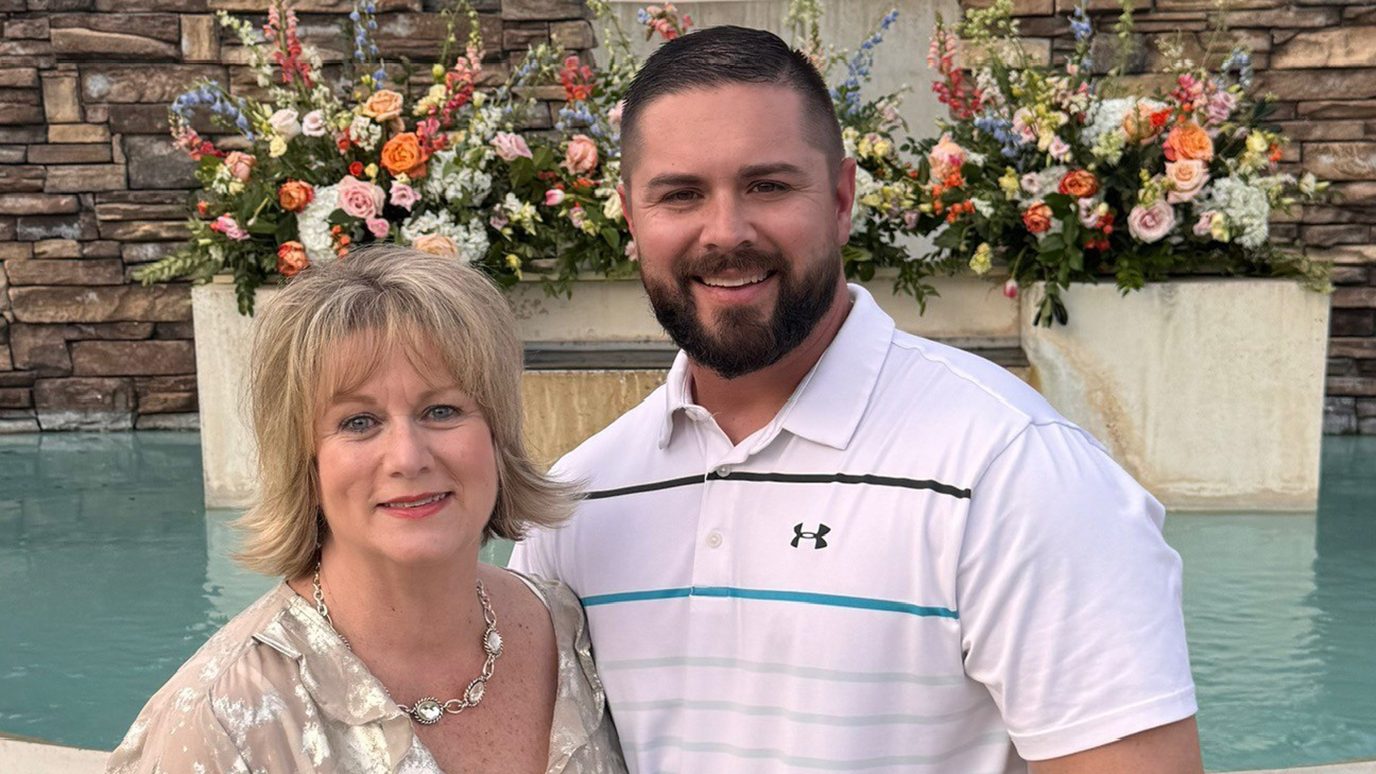 Faye Wright and her son, William Lindley