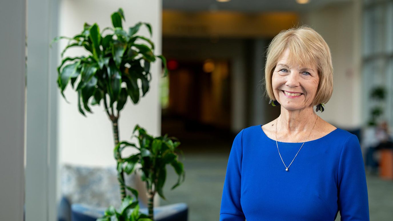 Schwannoma survivor Judy Overton