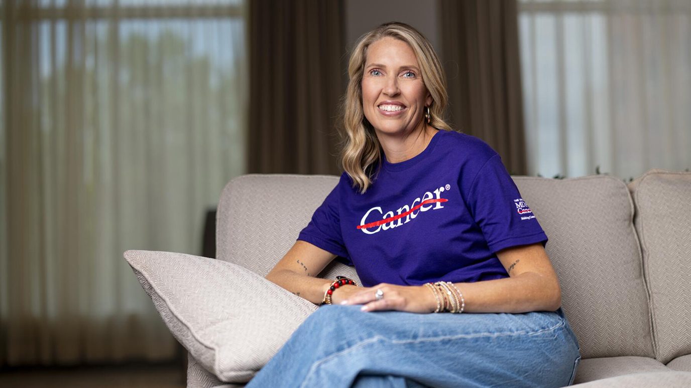 Stage IV lung cancer survivor Leah Phillips