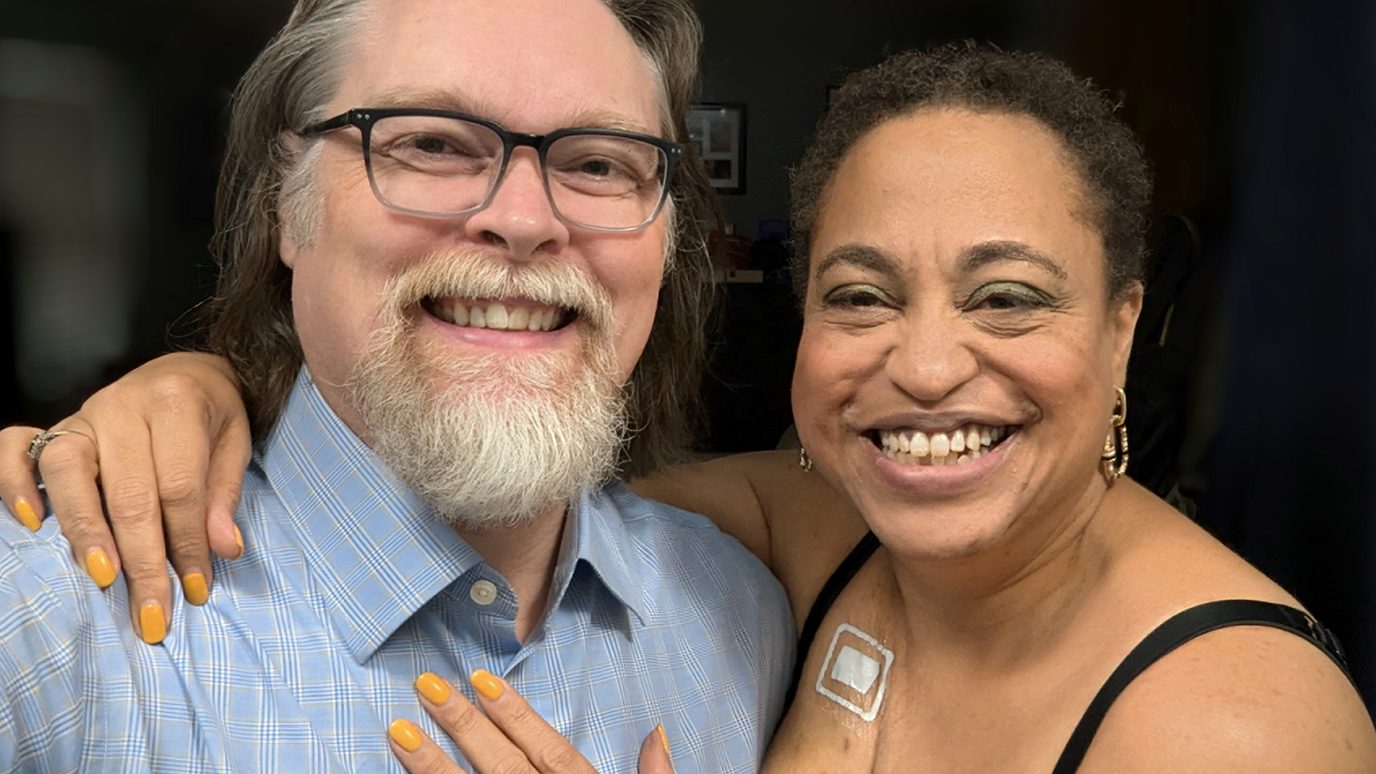 Jerry Preston and Ever Goodie-Preston in July 2024