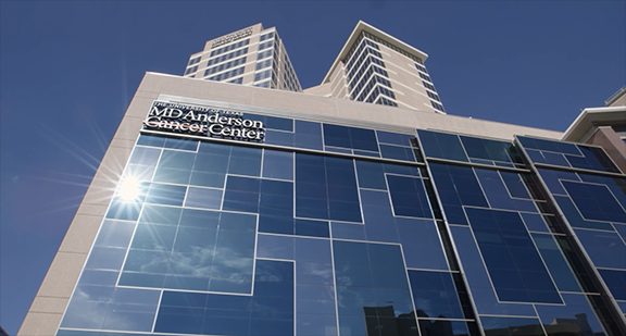 MD Anderson Building in Daylight