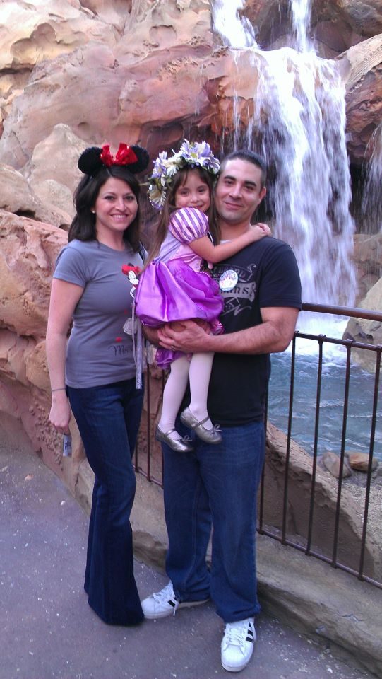 Constance Blanchard with her family