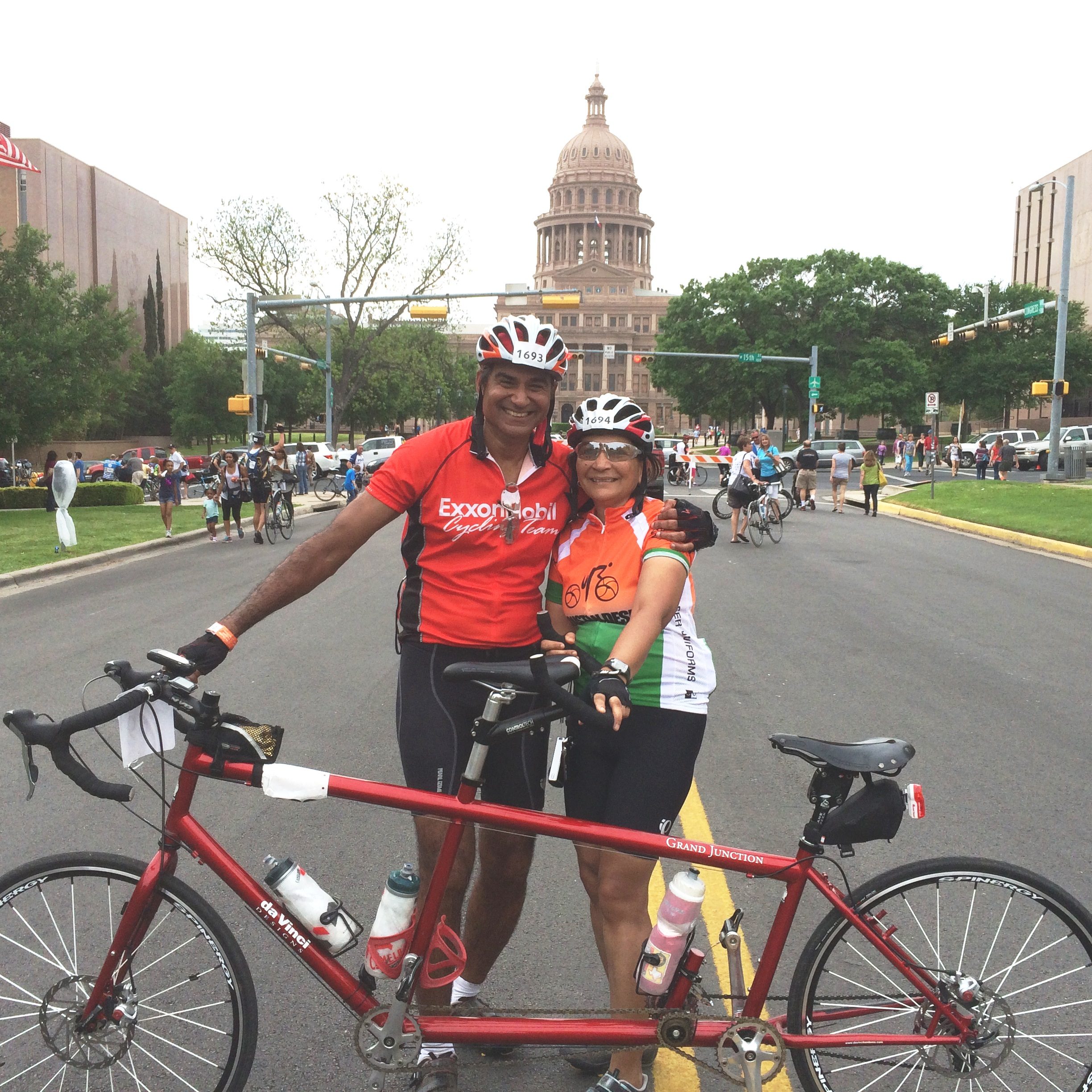 Sixteen years after completing MDS treatment, Rani Kabra rode more than 150 miles in the MS150 cycling race.
