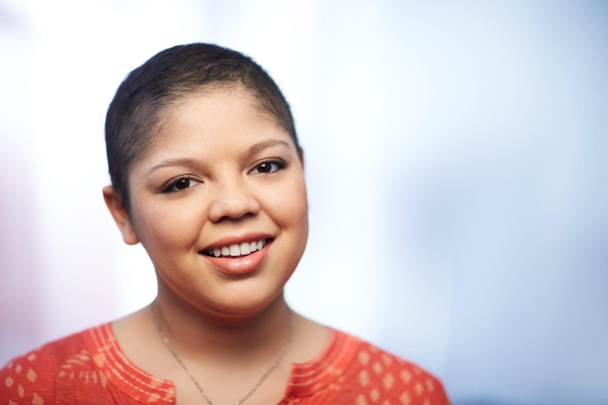 Childhood medulloblastoma survivor Sabrina Dominguez shares what she's learned about loving herself through cancer.
