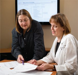 Therese Bevers, M.D., discusses the American Cancer Society's new mammogram guidelines.