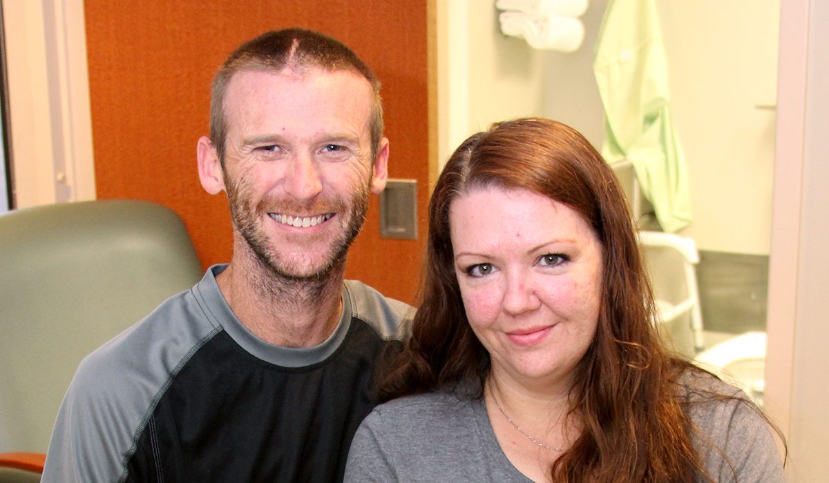 Cancerwise blog photo: Kyle and Cristy Hardy