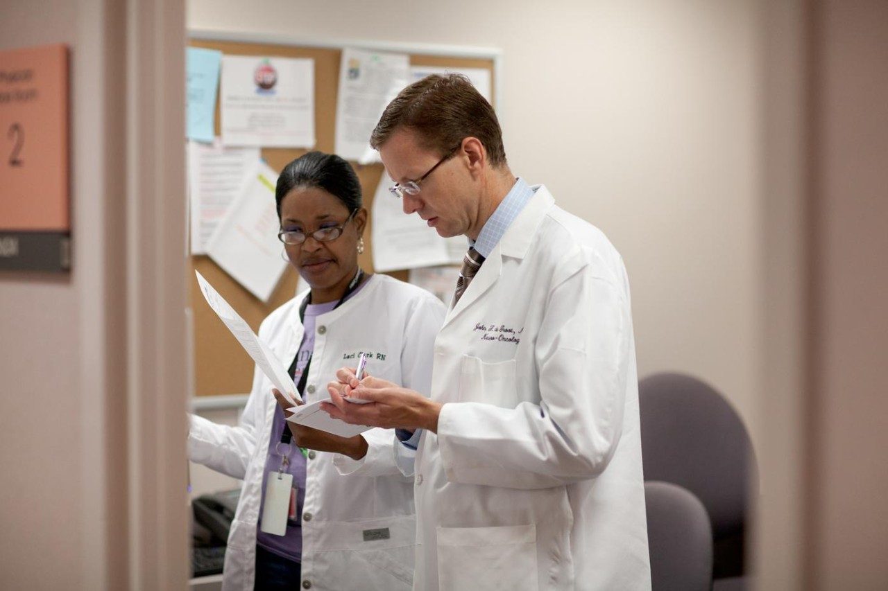 Glioblastoma expert John de Groot, M.D., discusses a patient's case.
