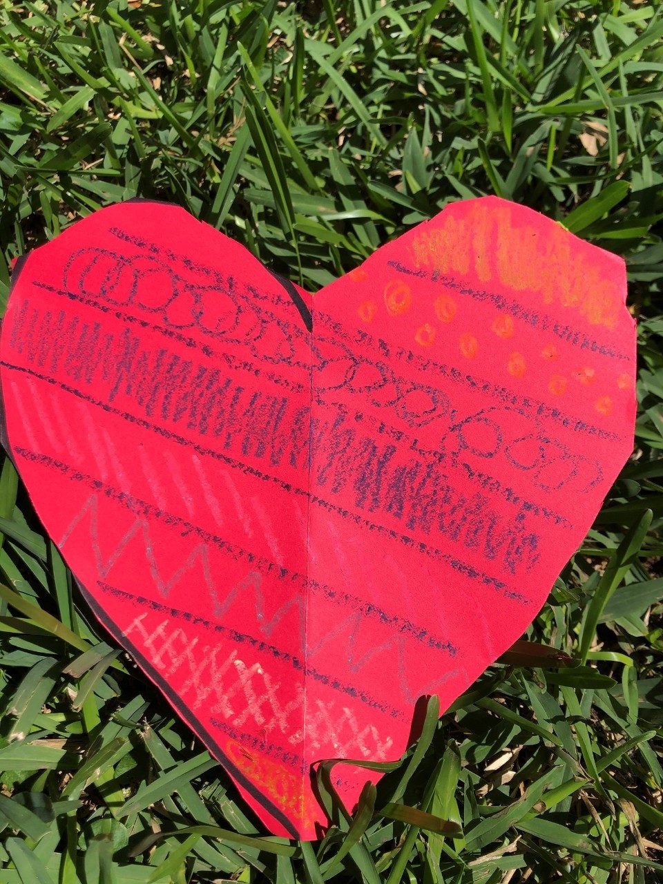 heart-shaped get-well card