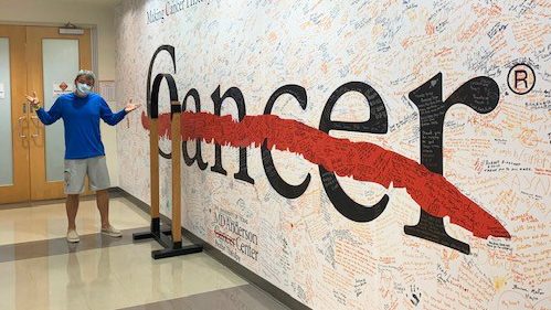 Prostate cancer survivor and proton therapy patient David Maddox