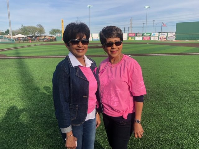 Photo of sisters Judith Smith and Dianne Marks