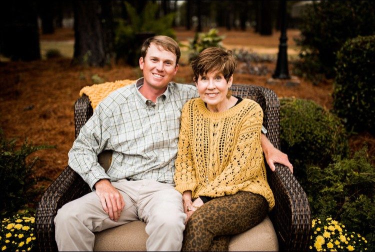 Ginger Head with her son, William