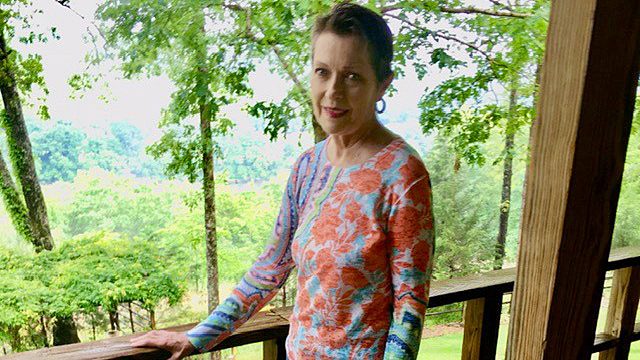 Uterine cancer survivor Julia Pitts