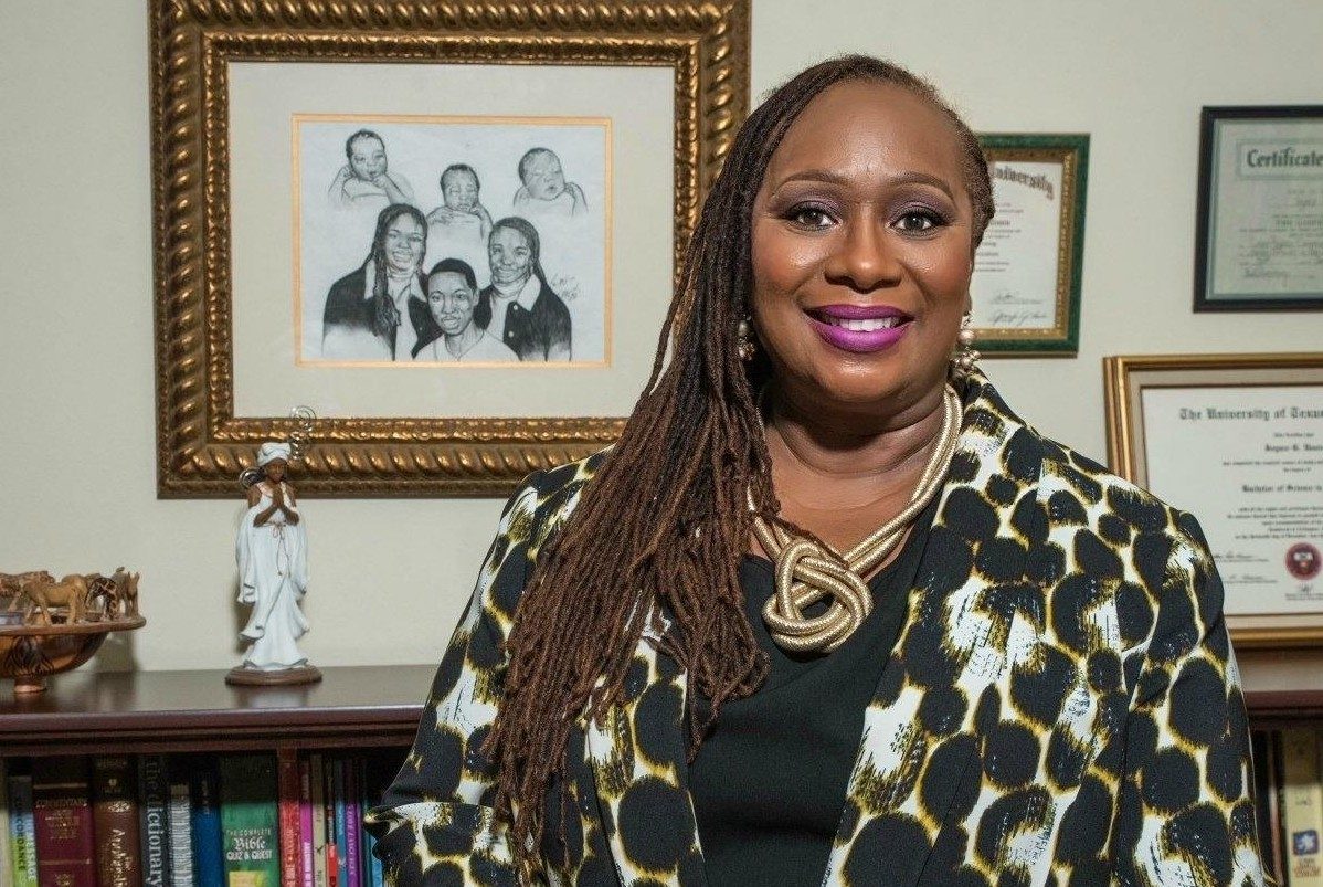 Nurse and breast cancer survivor Joyace Ussin