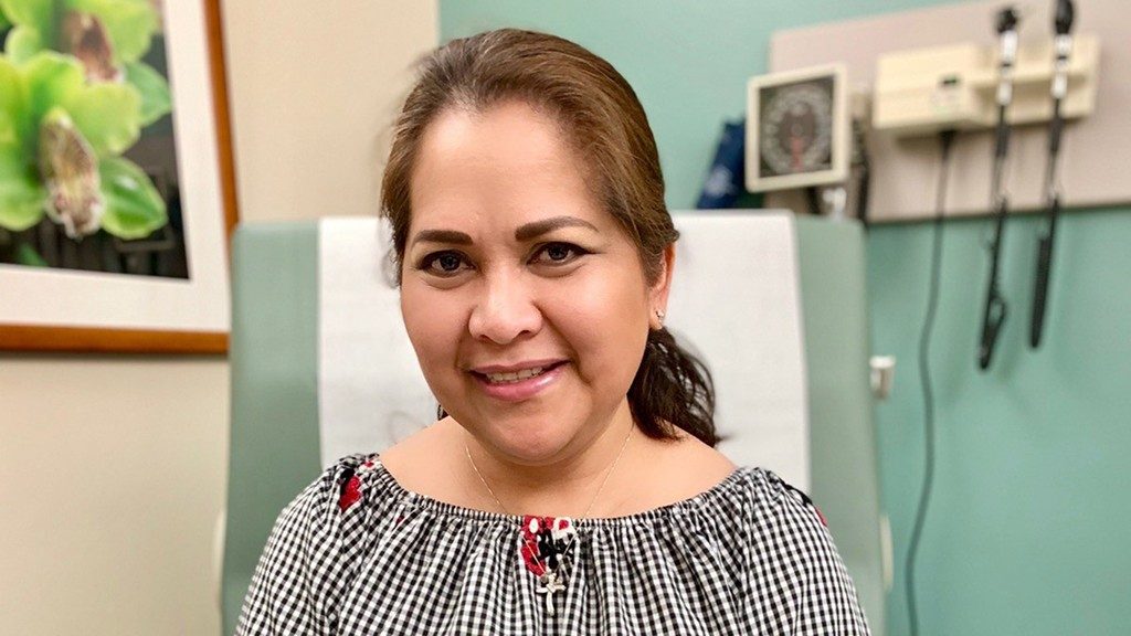 Lung cancer survivor Rachel Chua Bradley