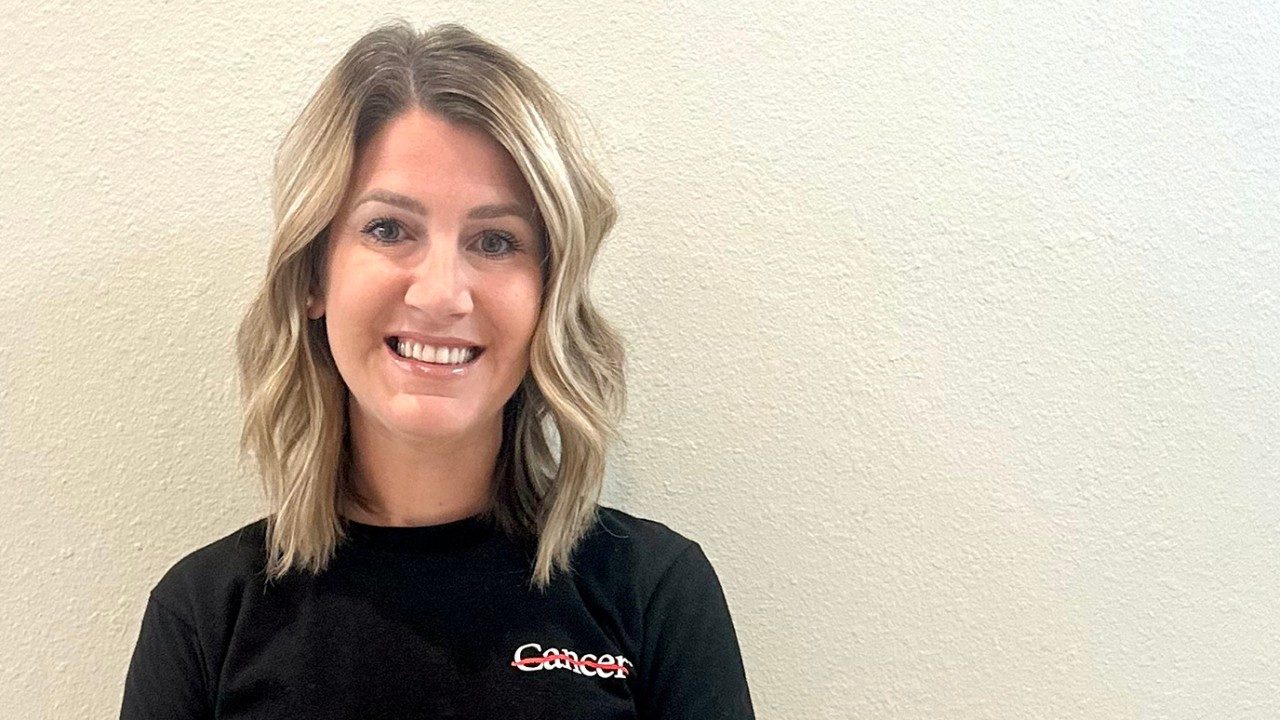 Breast cancer survivor Nicole Cormier