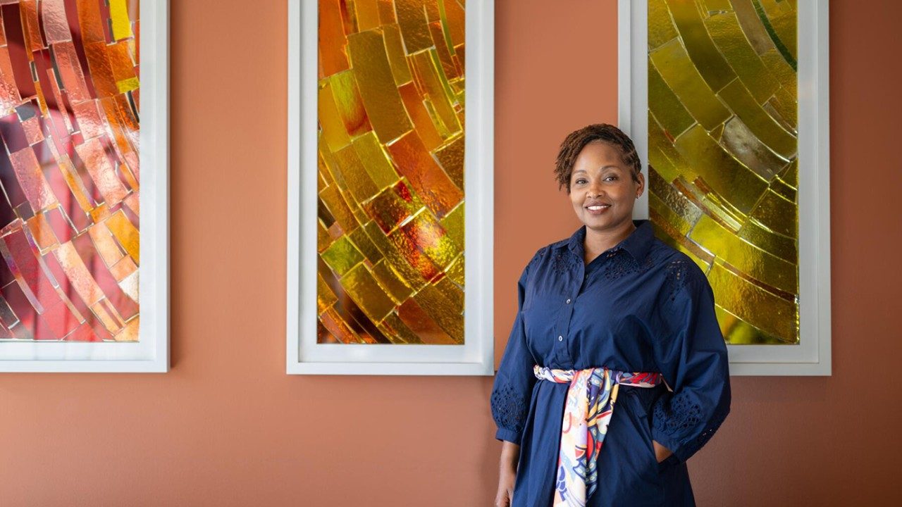 Survivor and donor Dwan Thomas