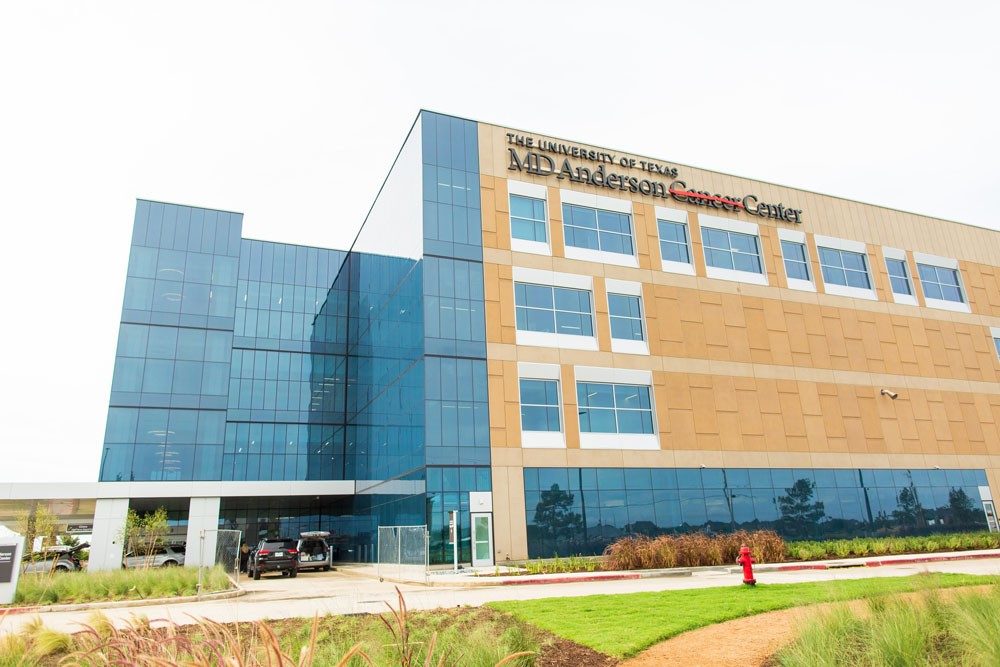 UT MD Anderson League City building exterior