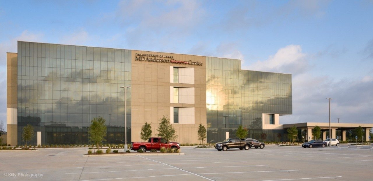 UT MD Anderson West Houston building exterior