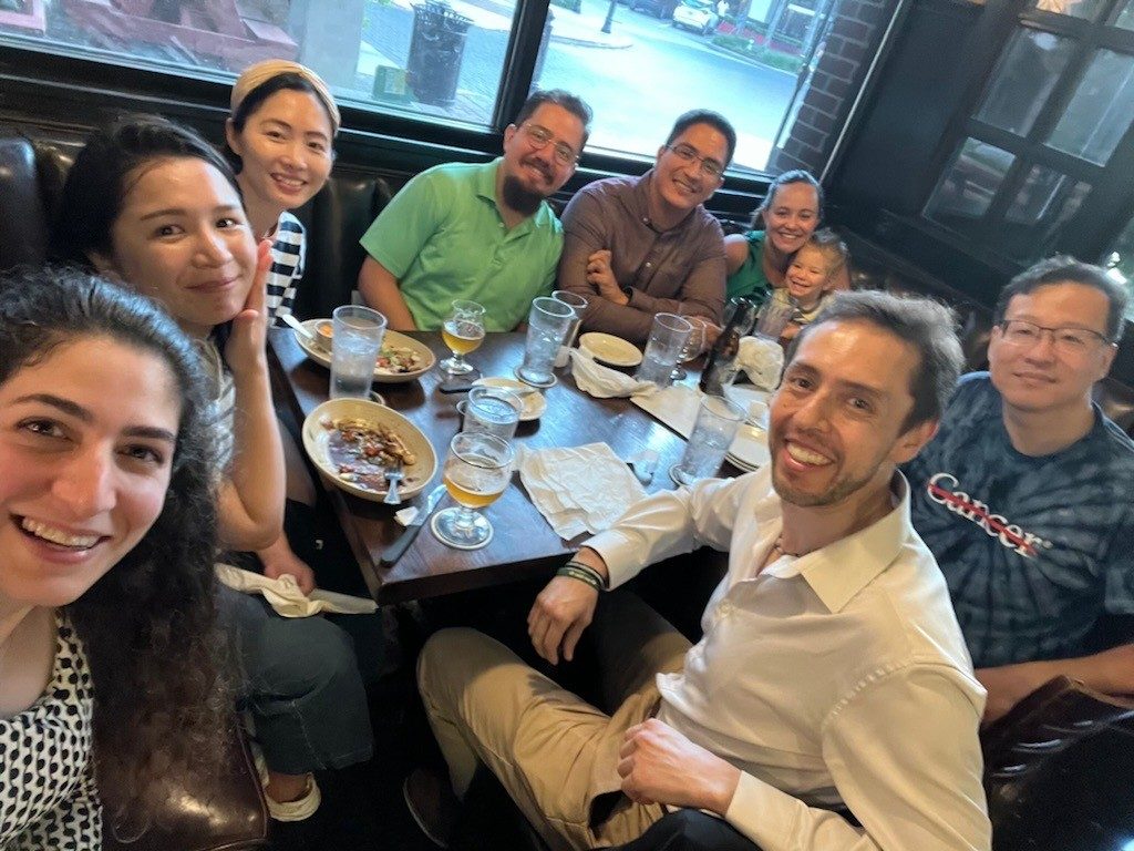 Celebrating Peng and Cayla's Residency Completion