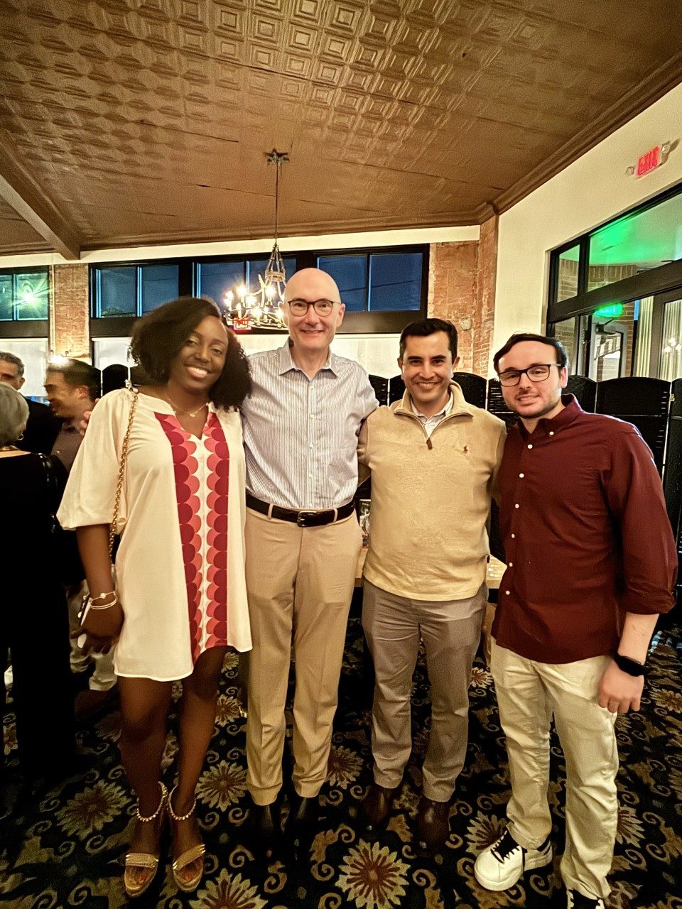 FY26 Fellows with Cancer Anesthesia Fellows Dr. Ifeanyi and Dr. Wilks.