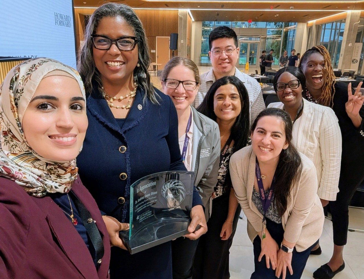 Pediatric fellows meet renowned pediatric surgeon, Dr. Andrea Hayes Dixon