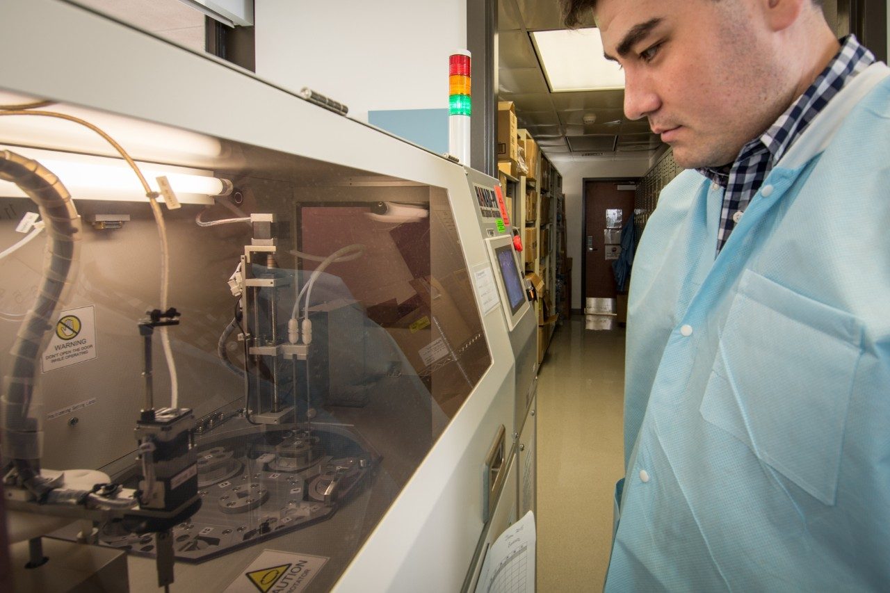 Automated chromosome harvesting in action