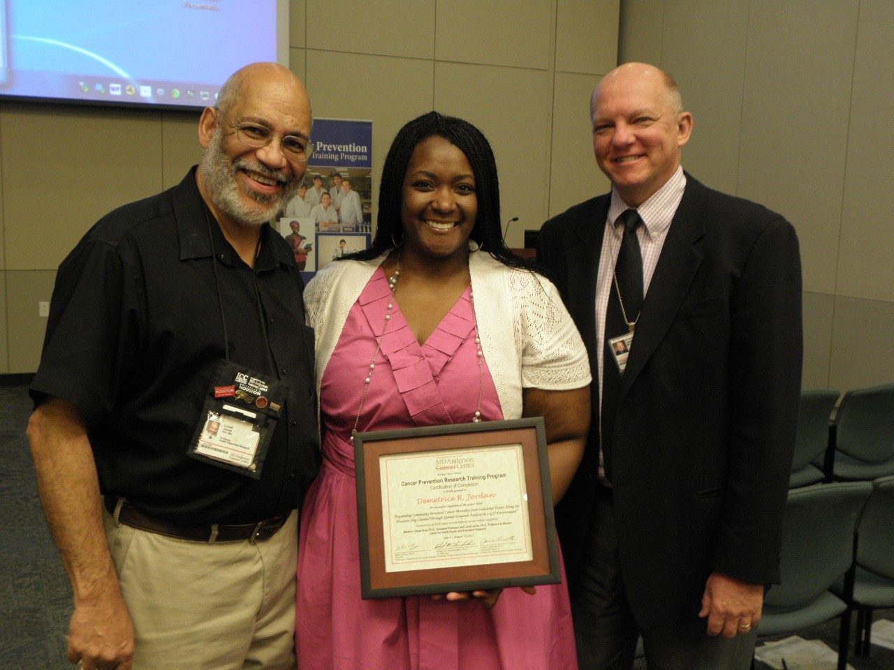 Dee Jordan, Ph.D., Summer Alumni 2013