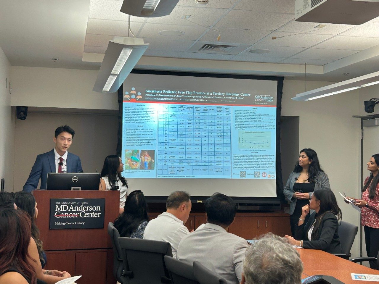DACCPM summer students present their abstracts.