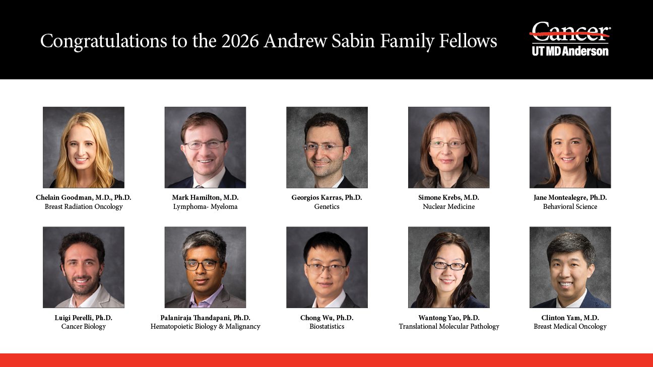 Announcing the 2026 class of Sabin Family Fellows. 