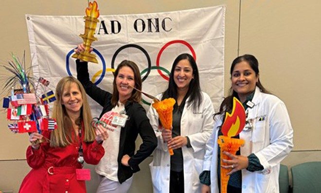 Radiation Oncology team building event: 2026 Olympics 