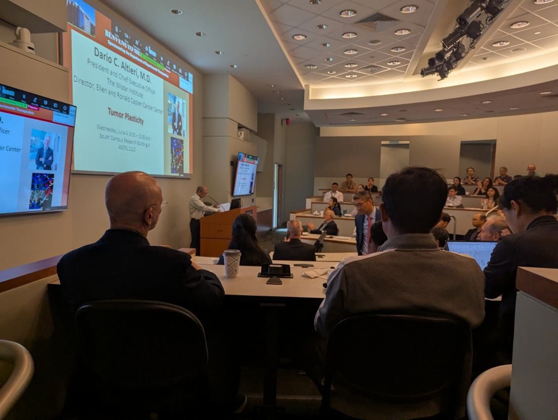 Dr. Siddik at podium