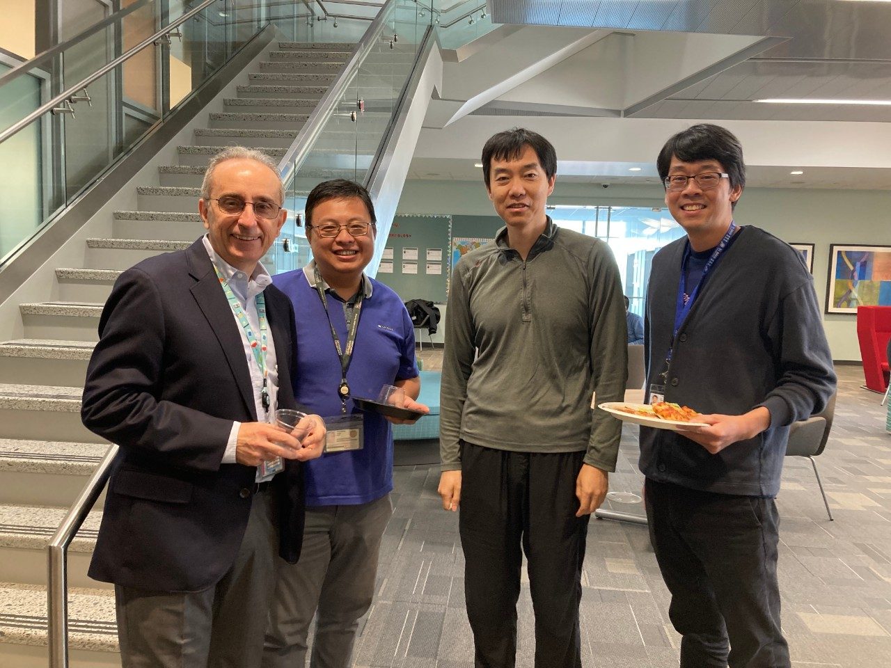 Drs. Giulio Draetta, Haoqiang Ying, Liuqing Yang and Yuan-Hung Lo