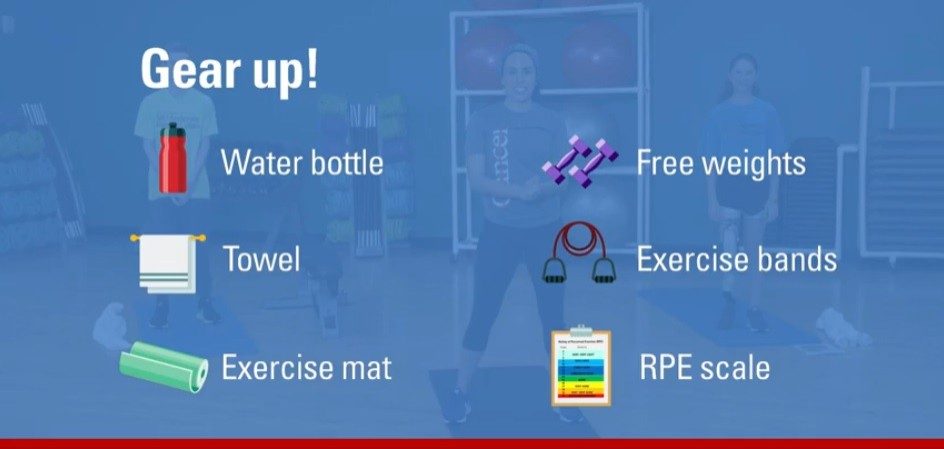 This exercise video is for kids, teenagers and young adults with a cancer diagnosis.