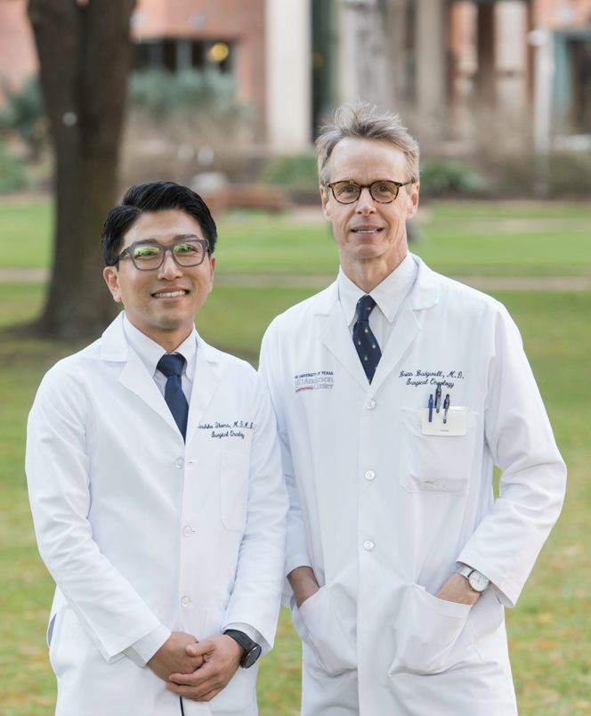 Dr. Ikoma Naru and Dr. Brian Badgwell