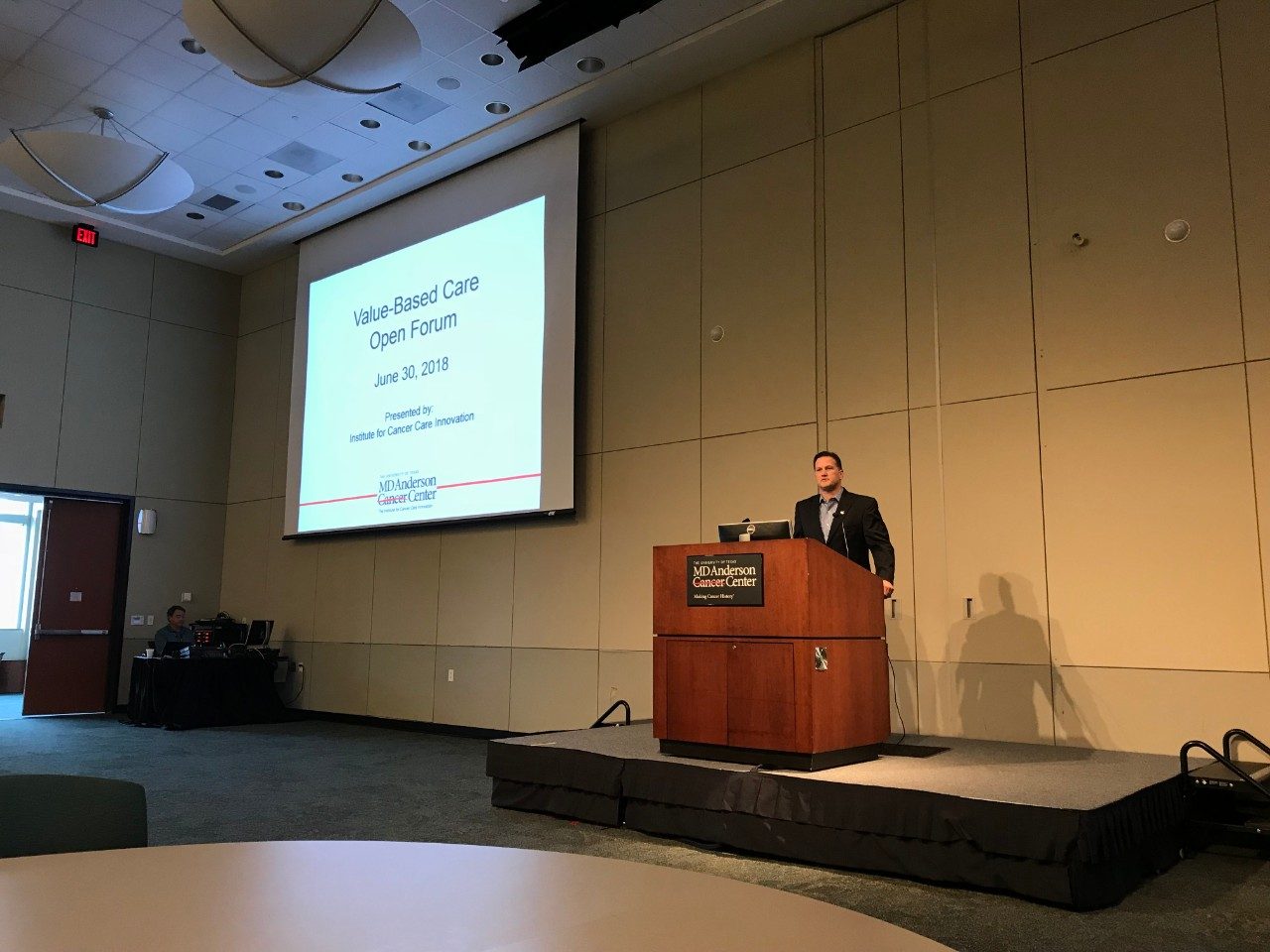 VBC Open Forum, Dr. Thomas Aloia
