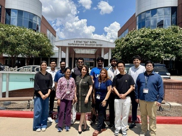 Goswami with her lab and summer students 2026