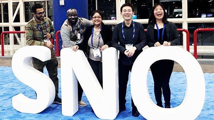 Nov 2024: Pan Lab members (Khalil Kasm, Benjamin Aghoghovwia, Khushboo Irshad, Allen Shen, Yuan Pan) attending the 2024 Society for Neuro-Oncology Annual Meeting in Houston