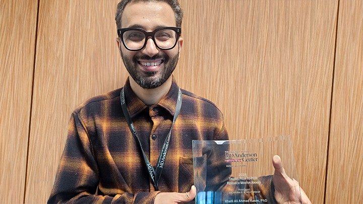 2025 and 2026: Khalil Kasm won the 2026 Trainee Peer-to-Peer Research Excellence in Mentorship Award
