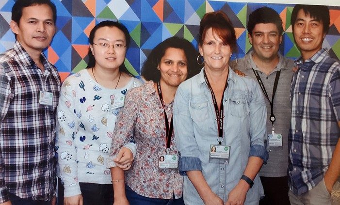 Tainer Laboratory members at MD Anderson's 75th Anniversary celebration in 2016