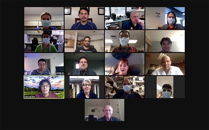 Tainer Laboratory meeting on Zoom - 2022