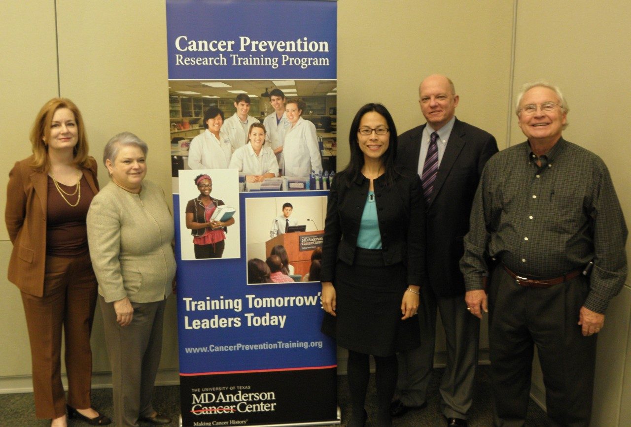 2013 OTLMA Keynote Speaker, Dr. Gayle Slaughter, with Drs. Carrie Cameron, Shine Chang, Ernest Hawk and Robert Chamberlain, CPRTP Founder