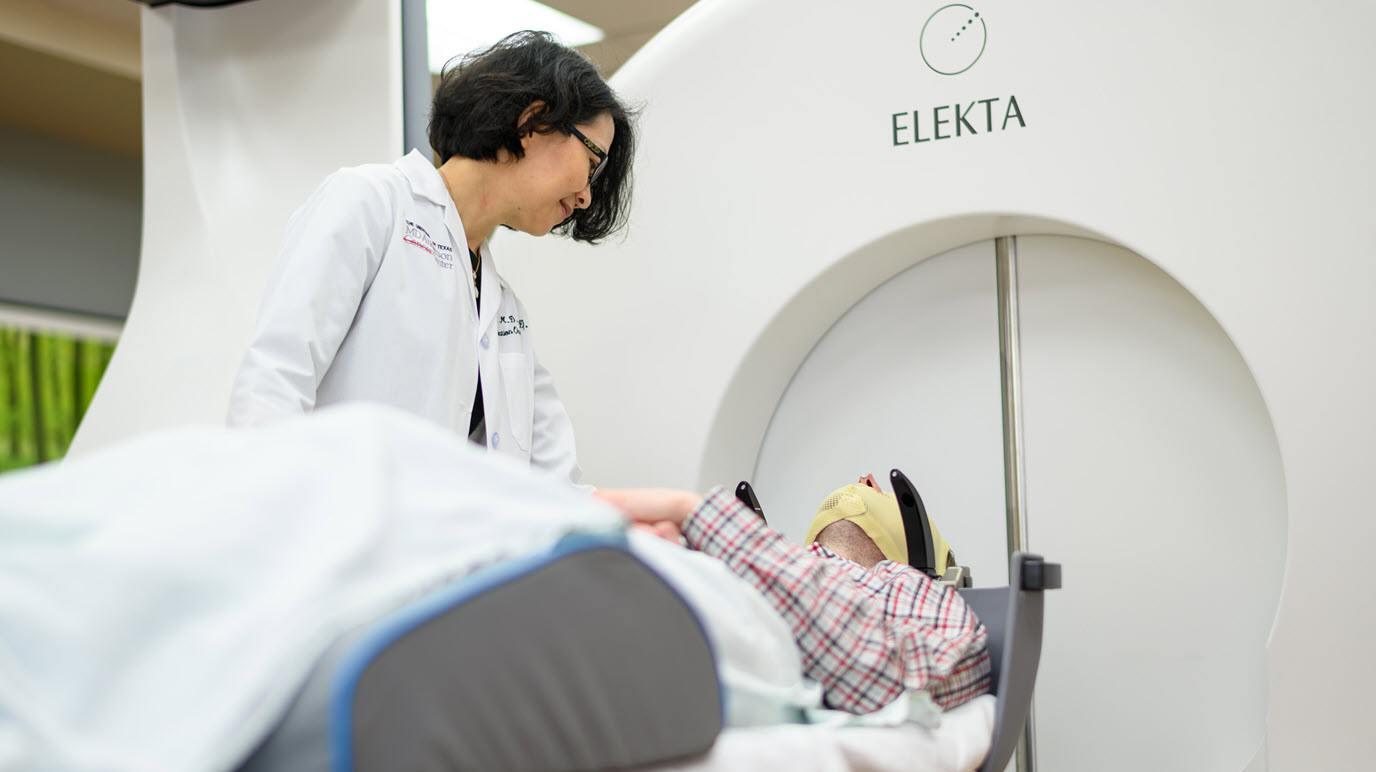 Stereotactic radiosurgery for patients with more than three