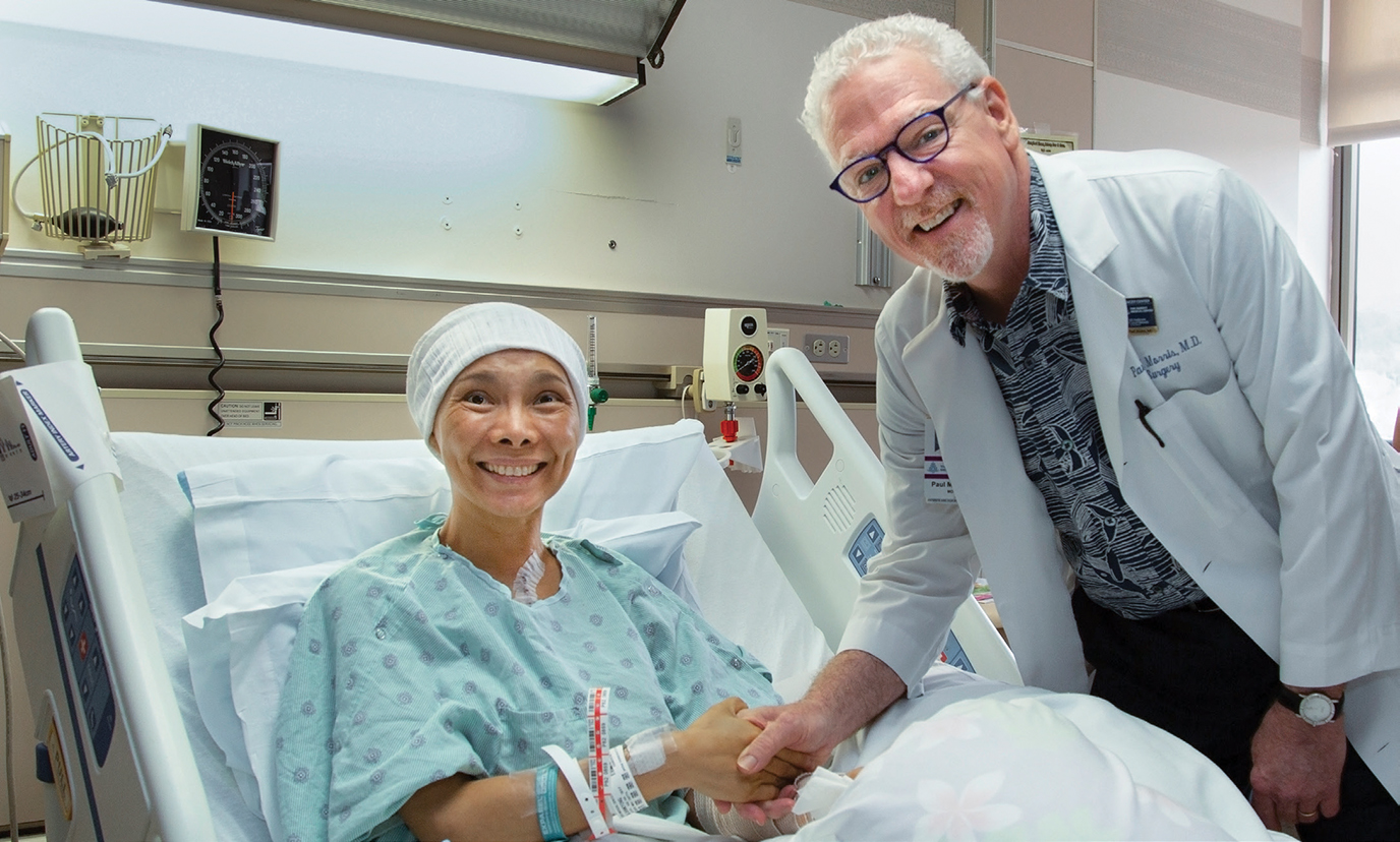 Thymic carcinoma survivor Honolulu patient recovers with help from MD Anderson Cancer Network
