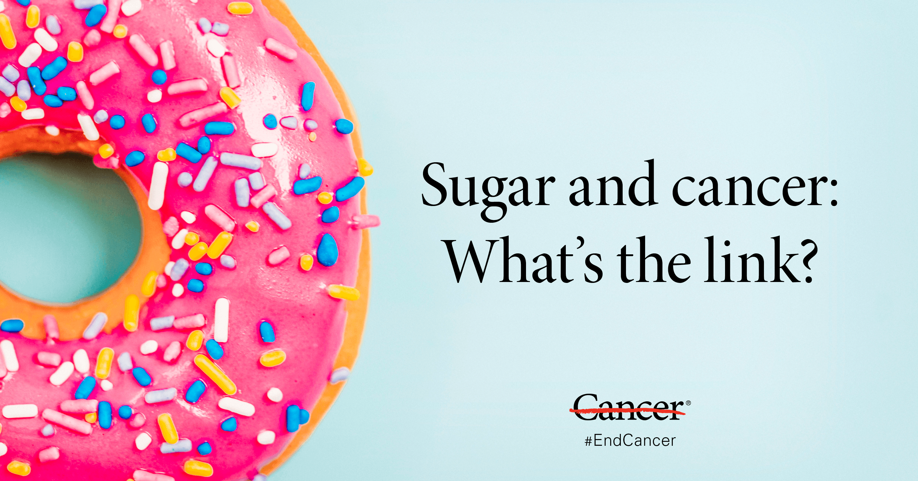 latest research on sugar and cancer