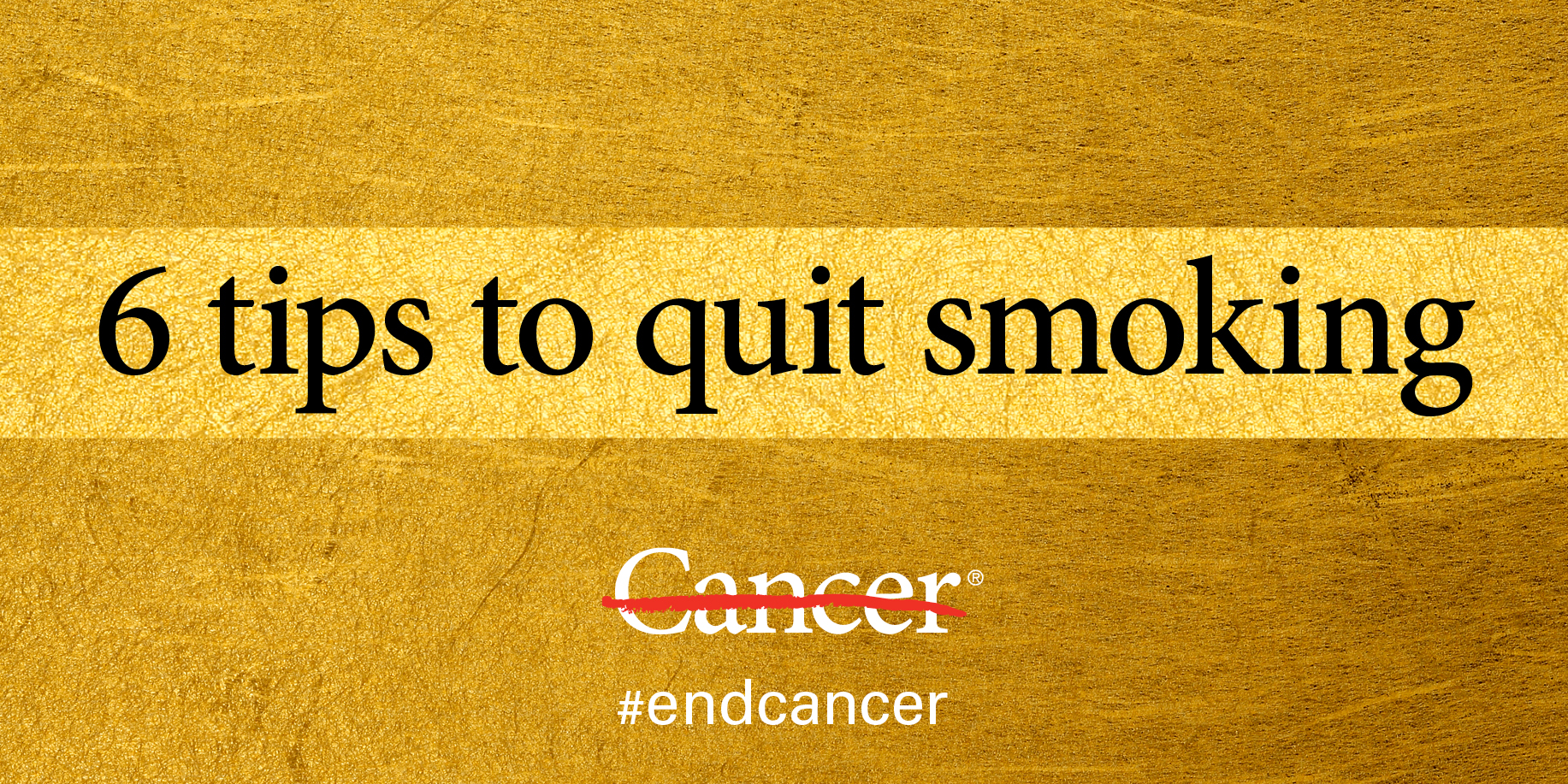 6 steps to quit smoking MD Anderson Cancer Center